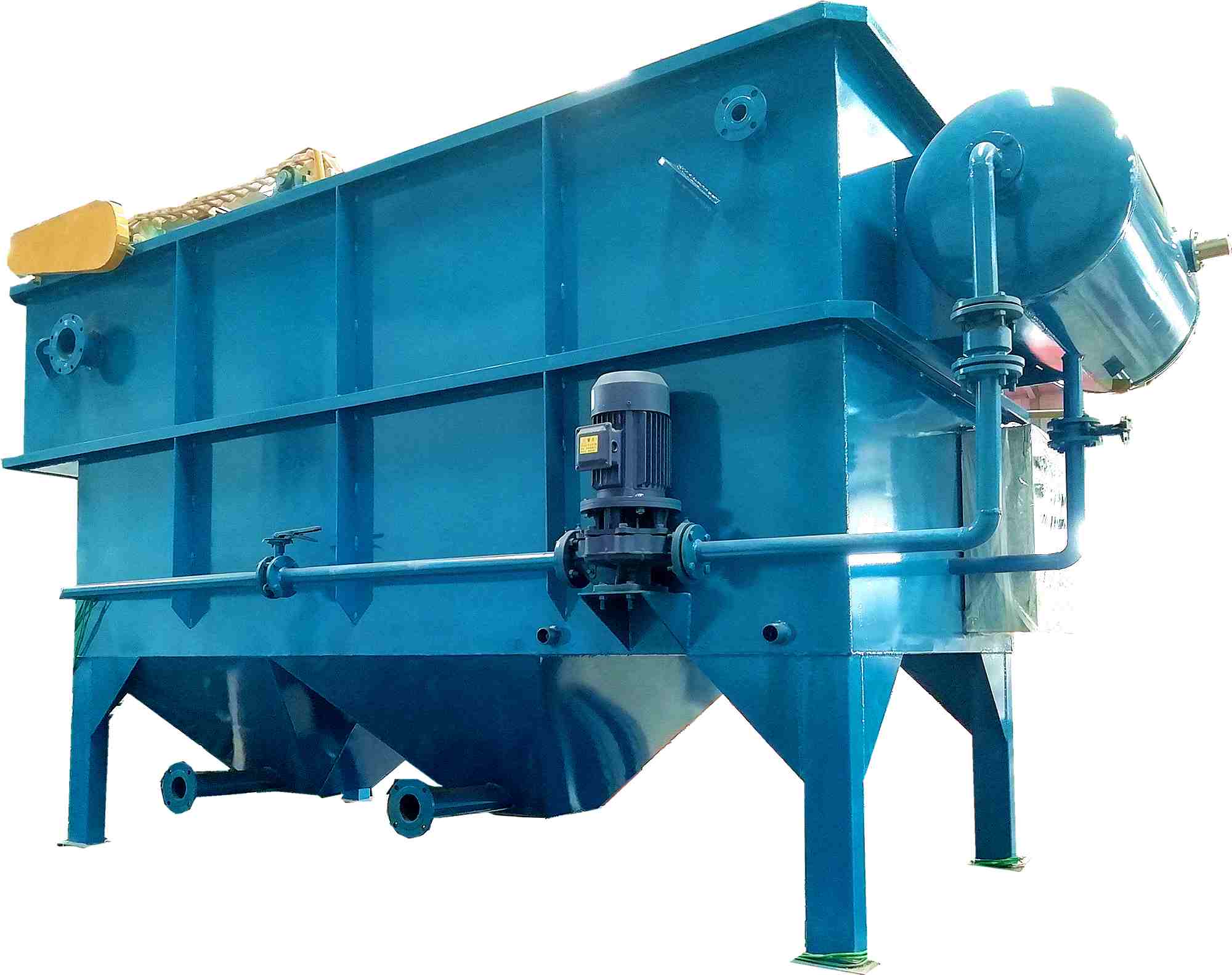 溶氣氣浮機運行過程中出現(xiàn)異常震動現(xiàn)象，2種方法幫你解決！2